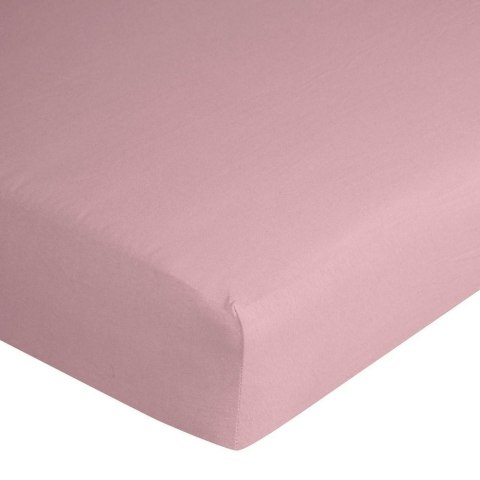 Prześcieradło jersey z gumką 160x200 pudrowe na wysoki materac 30 cm 125 g/m2 Prześcieradło jersey z gumką 160x200 pudrowe na wysoki materac 30 cm 125 g/m2