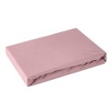 Prześcieradło jersey z gumką 220x200 pudrowe na wysoki materac 30 cm 125 g/m2 Prześcieradło jersey z gumką 220x200 pudrowe na wysoki materac 30 cm 125 g/m2