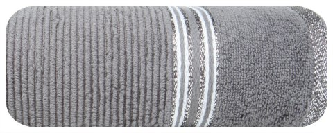 Ręcznik 30x50 Filon 03 srebrny 530g/m2 Eurofirany Ręcznik 30x50 Filon 03 srebrny 530g/m2 Eurofirany