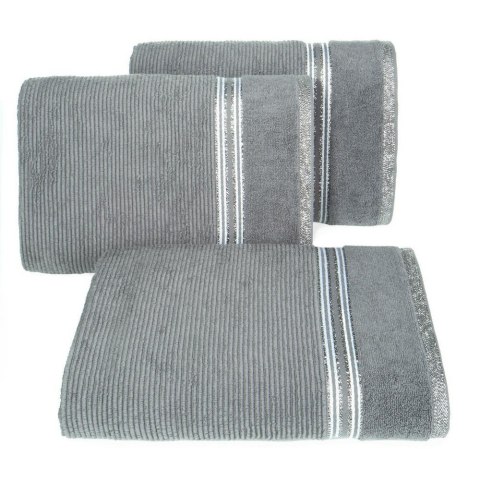 Ręcznik 30x50 Filon 03 srebrny 530g/m2 Eurofirany Ręcznik 30x50 Filon 03 srebrny 530g/m2 Eurofirany