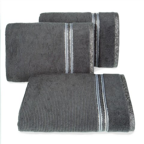 Ręcznik 30x50 Filon 04 stalowy 530g/m2 Eurofirany Ręcznik 30x50 Filon 04 stalowy 530g/m2 Eurofirany