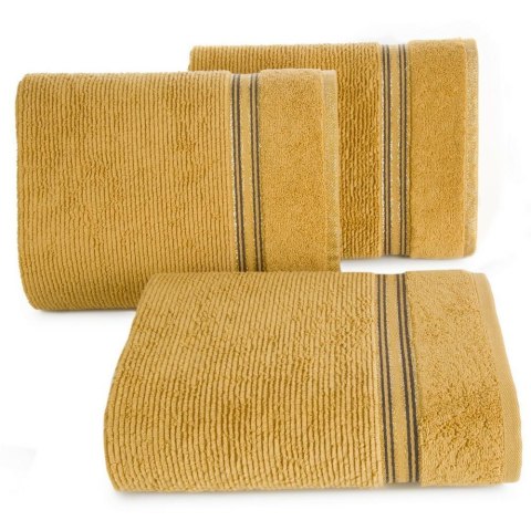 Ręcznik 30x50 Filon 08 musztardowy 530g/m2 Eurofirany Ręcznik 30x50 Filon 08 musztardowy 530g/m2 Eurofirany