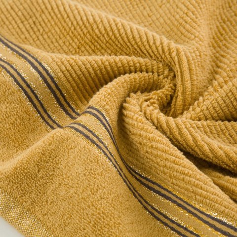 Ręcznik 30x50 Filon 08 musztardowy 530g/m2 Eurofirany Ręcznik 30x50 Filon 08 musztardowy 530g/m2 Eurofirany
