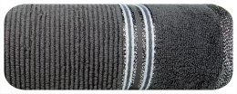 Ręcznik 70x140 Filon 04 stalowy 530g/m2 Eurofirany