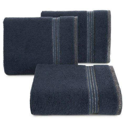 Ręcznik 70x140 Filon 09 granatowy 530g/m2 Eurofirany Ręcznik 70x140 Filon 09 granatowy 530g/m2 Eurofirany
