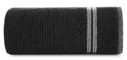Ręcznik 70x140 Filon 11 czarny 530g/m2 Eurofirany