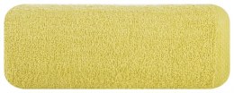 Ręcznik Gładki 1 50x90 31 musztardowy 400g/m2 frotte Eurofirany