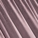 Zasłona 140x270 Aurora pudrowa cekiny welurowa gotowa na taśmie Eurofirany Zasłona 140x270 Aurora pudrowa cekiny welurowa gotowa na taśmie Eurofirany