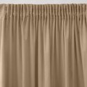 Zasłona 140x270 Sibel capucino welurowa gotowa na taśmie Pierre Cardin Zasłona 140x270 Sibel capucino welurowa gotowa na taśmie Pierre Cardin