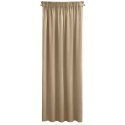 Zasłona 140x270 Sibel capucino welurowa gotowa na taśmie Pierre Cardin Zasłona 140x270 Sibel capucino welurowa gotowa na taśmie Pierre Cardin