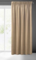 Zasłona 140x270 Sibel capucino welurowa gotowa na taśmie Pierre Cardin Zasłona 140x270 Sibel capucino welurowa gotowa na taśmie Pierre Cardin