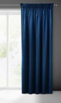 Zasłona 140x270 Sibel granatowa welurowa gotowa na taśmie Pierre Cardin Zasłona 140x270 Sibel granatowa welurowa gotowa na taśmie Pierre Cardin