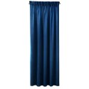 Zasłona 140x270 Sibel granatowa welurowa gotowa na taśmie Pierre Cardin Zasłona 140x270 Sibel granatowa welurowa gotowa na taśmie Pierre Cardin
