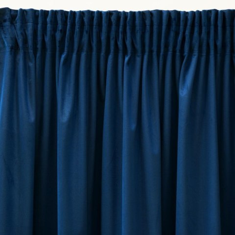 Zasłona 140x270 Sibel granatowa welurowa gotowa na taśmie Pierre Cardin Zasłona 140x270 Sibel granatowa welurowa gotowa na taśmie Pierre Cardin