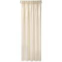 Zasłona 140x270 Sibel kremowa welurowa gotowa na taśmie Pierre Cardin Zasłona 140x270 Sibel kremowa welurowa gotowa na taśmie Pierre Cardin
