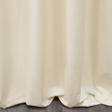 Zasłona 140x270 Sibel kremowa welurowa gotowa na taśmie Pierre Cardin Zasłona 140x270 Sibel kremowa welurowa gotowa na taśmie Pierre Cardin