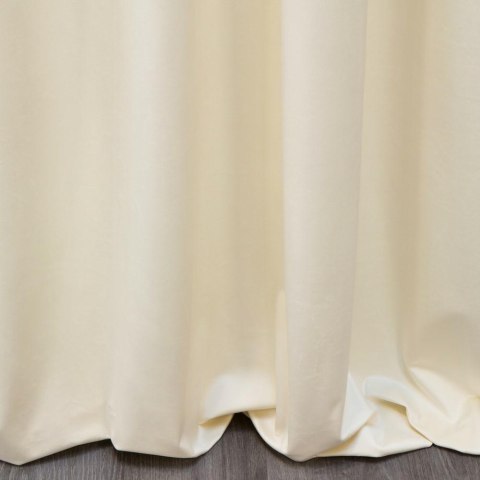 Zasłona 140x270 Sibel kremowa welurowa gotowa na taśmie Pierre Cardin Zasłona 140x270 Sibel kremowa welurowa gotowa na taśmie Pierre Cardin