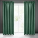 Zasłona 140x270 Sibel miętowa ciemna welurowa gotowa na taśmie Pierre Cardin Zasłona 140x270 Sibel miętowa ciemna welurowa gotowa na taśmie Pierre Cardin