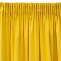 Zasłona 140x270 Sibel musztardowa welurowa gotowa na taśmie Pierre Cardin Zasłona 140x270 Sibel musztardowa welurowa gotowa na taśmie Pierre Cardin