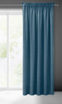 Zasłona 140x270 Sibel niebieska welurowa gotowa na taśmie Pierre Cardin Zasłona 140x270 Sibel niebieska welurowa gotowa na taśmie Pierre Cardin