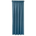 Zasłona 140x270 Sibel niebieska welurowa gotowa na taśmie Pierre Cardin Zasłona 140x270 Sibel niebieska welurowa gotowa na taśmie Pierre Cardin