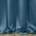 Zasłona 140x270 Sibel niebieska welurowa gotowa na taśmie Pierre Cardin Zasłona 140x270 Sibel niebieska welurowa gotowa na taśmie Pierre Cardin