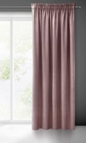 Zasłona 140x270 Sibel pudrowa welurowa gotowa na taśmie Pierre Cardin Zasłona 140x270 Sibel pudrowa welurowa gotowa na taśmie Pierre Cardin