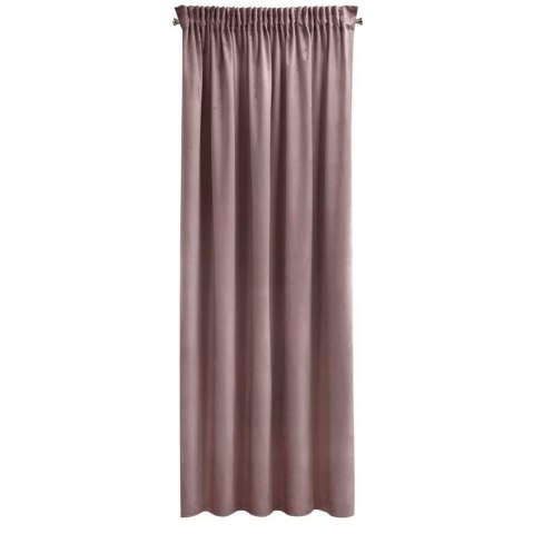 Zasłona 140x270 Sibel pudrowa welurowa gotowa na taśmie Pierre Cardin Zasłona 140x270 Sibel pudrowa welurowa gotowa na taśmie Pierre Cardin