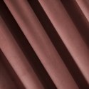 Zasłona 140x270 Sibel różowa ciemna welurowa gotowa na taśmie Pierre Cardin Zasłona 140x270 Sibel różowa ciemna welurowa gotowa na taśmie Pierre Cardin