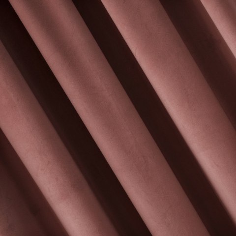 Zasłona 140x270 Sibel różowa ciemna welurowa gotowa na taśmie Pierre Cardin Zasłona 140x270 Sibel różowa ciemna welurowa gotowa na taśmie Pierre Cardin