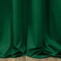 Zasłona 140x270 Sibel zielona ciemna welurowa gotowa na taśmie Pierre Cardin Zasłona 140x270 Sibel zielona ciemna welurowa gotowa na taśmie Pierre Cardin