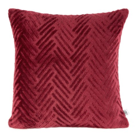 Poszewka dekoracyjna 40x40 Mery 1 bordowa jodełka Poszewka dekoracyjna 40x40 Mery 1 bordowa jodełka