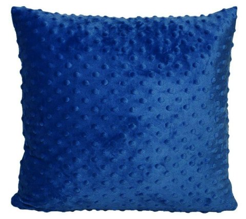 Poszewka dekoracyjna 40x40 Minky granatowa 11 Poszewka dekoracyjna 40x40 Minky granatowa 11