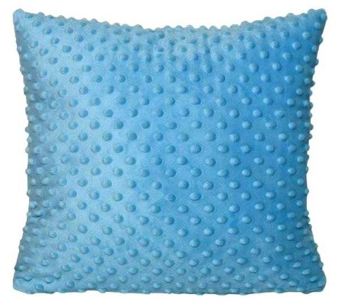 Poszewka dekoracyjna 40x40 Minky lazurowa 37 Poszewka dekoracyjna 40x40 Minky lazurowa 37