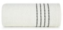 Ręcznik 50x90 Fiore kremowy 500g/m2 frotte ozdobiony bordiurą w postaci cienkich paseczków Eurofirany Ręcznik 50x90 Fiore kremowy 500g/m2 frotte ozdobiony bordiurą w postaci cienkich paseczków Eurofirany