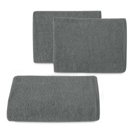 Ręcznik Gładki 1 50x100 stalowy 400g/m2 frotte Eurofirany
