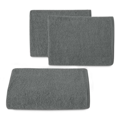 Ręcznik Gładki 1 50x100 stalowy 400g/m2 frotte Eurofirany Ręcznik Gładki 1 50x100 stalowy 400g/m2 frotte Eurofirany