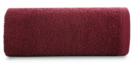 Ręcznik Gładki 2 50x90 bordowy 36 500g/m2 Eurofirany