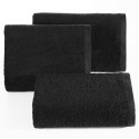 Ręcznik Gładki 2 50x90 czarny 17 500g/m2 Eurofirany Ręcznik Gładki 2 50x90 czarny 17 500g/m2 Eurofirany