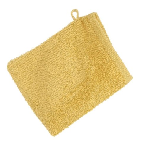 Rękawica kąpielowa frotte bawełniana 400 g/m² - musztardowa - Mono Rękawica kąpielowa frotte bawełniana 400 g/m² - musztardowa - Mono