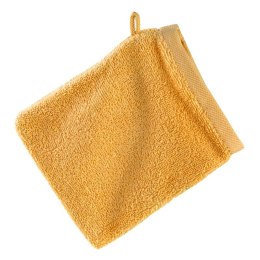 Rękawica kąpielowa frotte bawełniana 500 g/m² - musztardowa - Mono