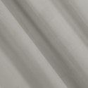 Zasłona 140x250 Milo srebrna welurowa gotowa na przelotkach Eurofirany Zasłona 140x250 Milo srebrna welurowa gotowa na przelotkach Eurofirany