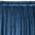 Zasłona 140x270 Melanie granatowa welurowa gotowa na taśmie Eurofirany Zasłona 140x270 Melanie granatowa welurowa gotowa na taśmie Eurofirany