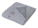 Kocyk bambusowy 80x100 Pattern szary domki 3 w pudełku dziecięcy niemowlęcy Kocyk bambusowy 80x100 Pattern szary domki 3 w pudełku dziecięcy niemowlęcy