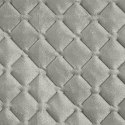 Narzuta dekoracyjna 220x240 Dimon srebrna geometryczna welurowa Eurofirany Narzuta dekoracyjna 220x240 Dimon srebrna geometryczna welurowa Eurofirany