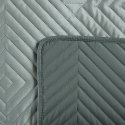 Narzuta dekoracyjna 220x240 Sofia 2 miętowa ciemna geometria welurowa Eurofirany Narzuta dekoracyjna 220x240 Sofia 2 miętowa ciemna geometria welurowa Eurofirany
