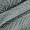 Narzuta dekoracyjna 220x240 Sofia 2 miętowa ciemna geometria welurowa Eurofirany Narzuta dekoracyjna 220x240 Sofia 2 miętowa ciemna geometria welurowa Eurofirany