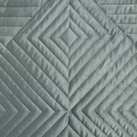 Narzuta dekoracyjna 220x240 Sofia 2 miętowa ciemna geometria welurowa Eurofirany Narzuta dekoracyjna 220x240 Sofia 2 miętowa ciemna geometria welurowa Eurofirany