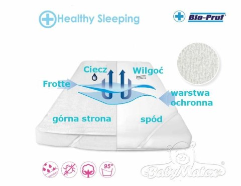 Podkład higieniczny 60x120 Stabile na materac wodoodporny z gumką antyalergiczny Podkład higieniczny 60x120 Stabile na materac wodoodporny z gumką antyalergiczny