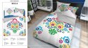 Pościel bawełniana 160x200 3612 A Łowicka wycinanka biała szara kolorowa kwiaty kurpiowska dwustronna Holland Home 2 Pościel bawełniana 160x200 3612 A Łowicka wycinanka biała szara kolorowa kwiaty kurpiowska dwustronna Holland Home 2